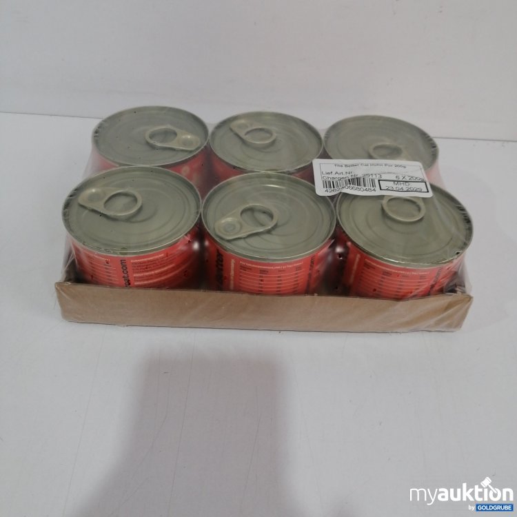 Artikel Nr. 840104 Artikel Nr. 840104: The Better Cat Huhn pur 6x200g