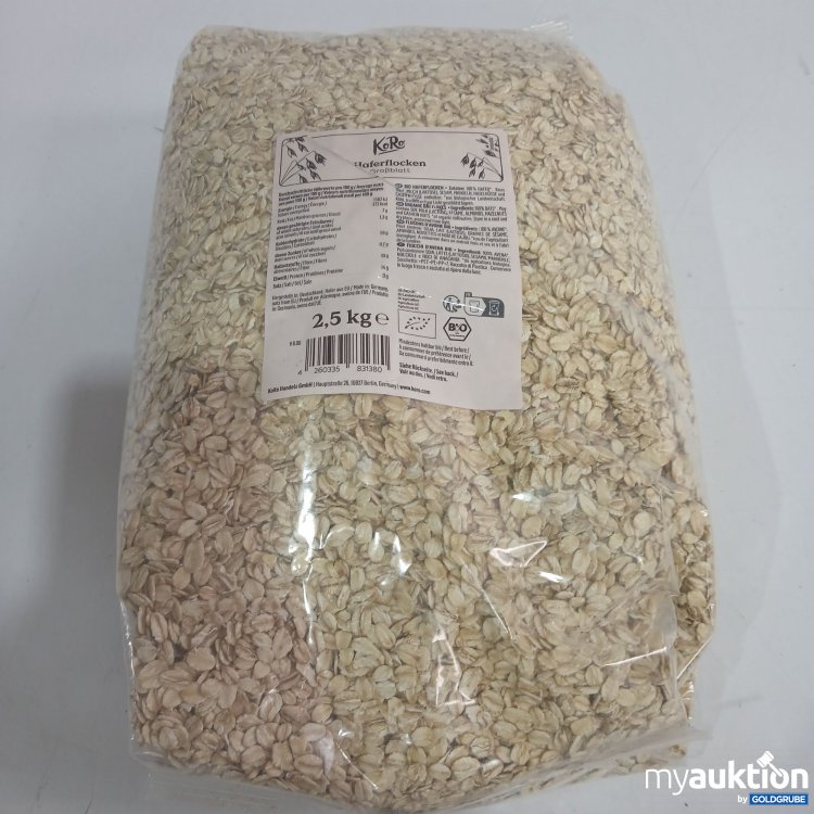 Artikel Nr. 873104: KoRo Haferflocken Großblatt 2,5kg 