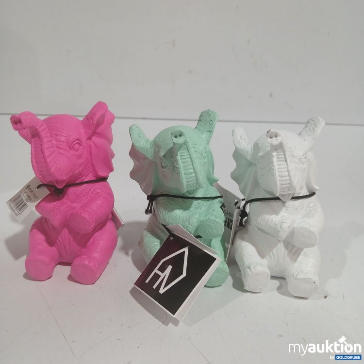 Artikel Nr. 929104: Housevitamin Deko Elefant ca. 12cm 3Stk 