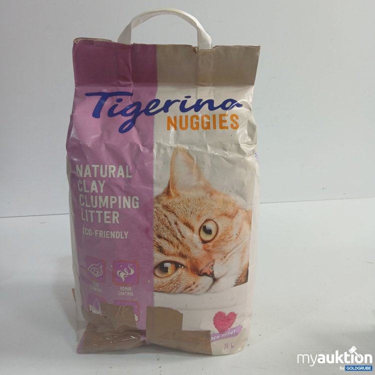 Artikel Nr. 951104: Tigerino Nuggies Natural Clay clumping litter 14L