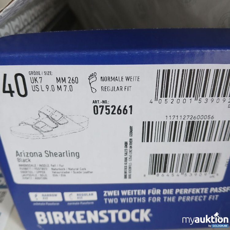 Artikel Nr. 954104: Birkenstock Arizona Shearling Schwarz