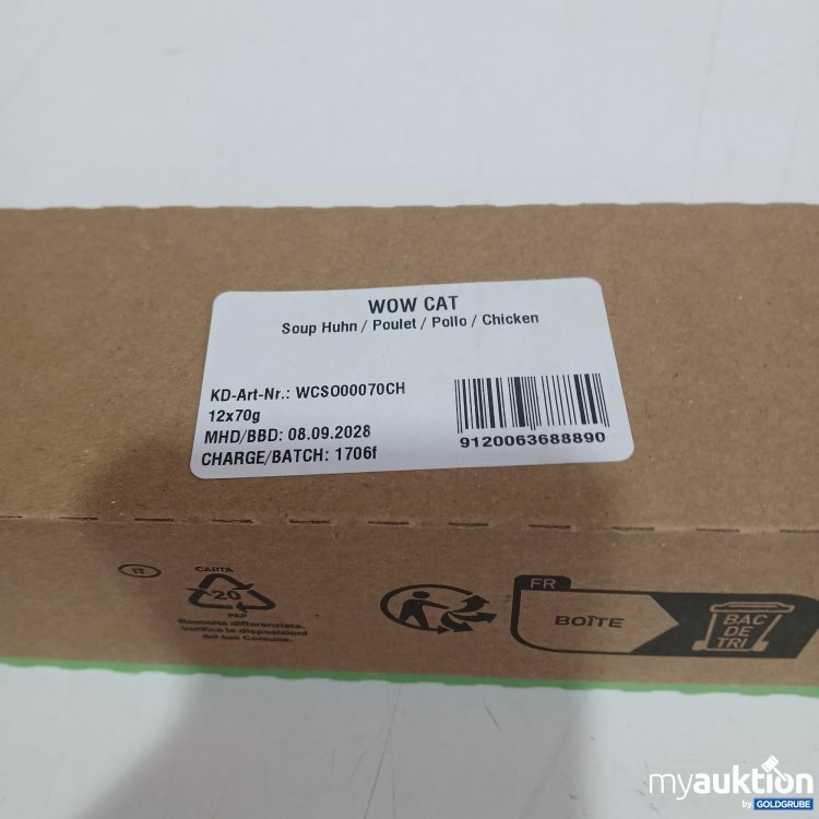 Artikel Nr. 967104: Wow Cat Soup Huhn 12x70g 