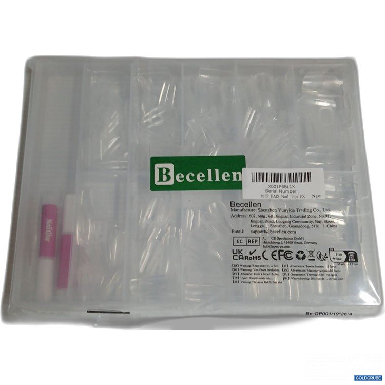 Artikel Nr. 978104 Artikel Nr. 978104: Becellen Nail Tips Set Typ-FX 500stk