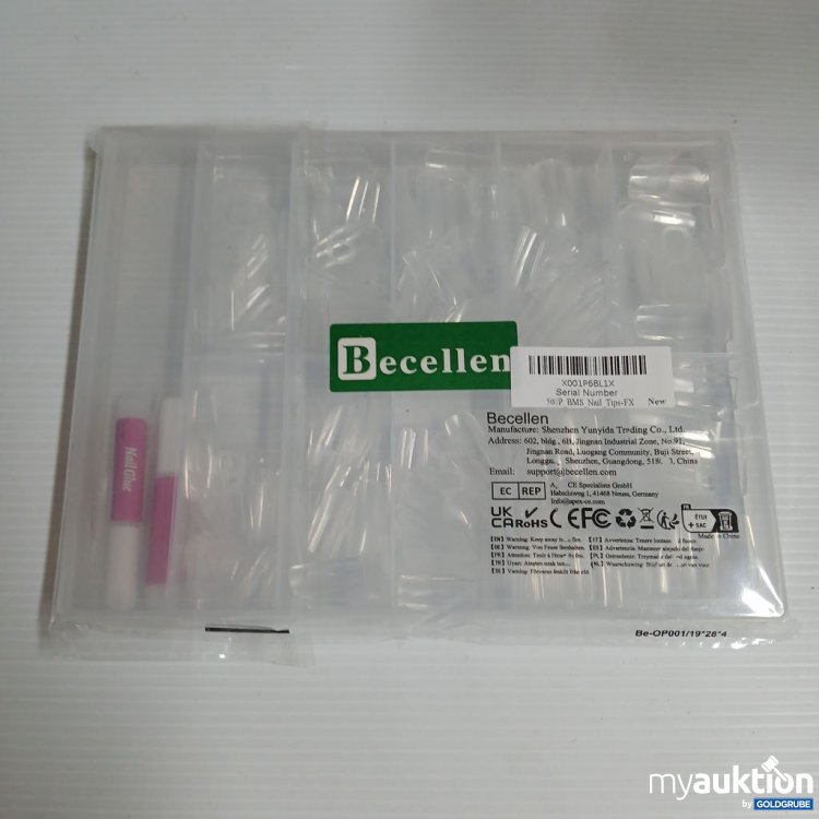 Artikel Nr. 978104 Artikel Nr. 978104: Becellen Nail Tips Set Typ-FX 500stk