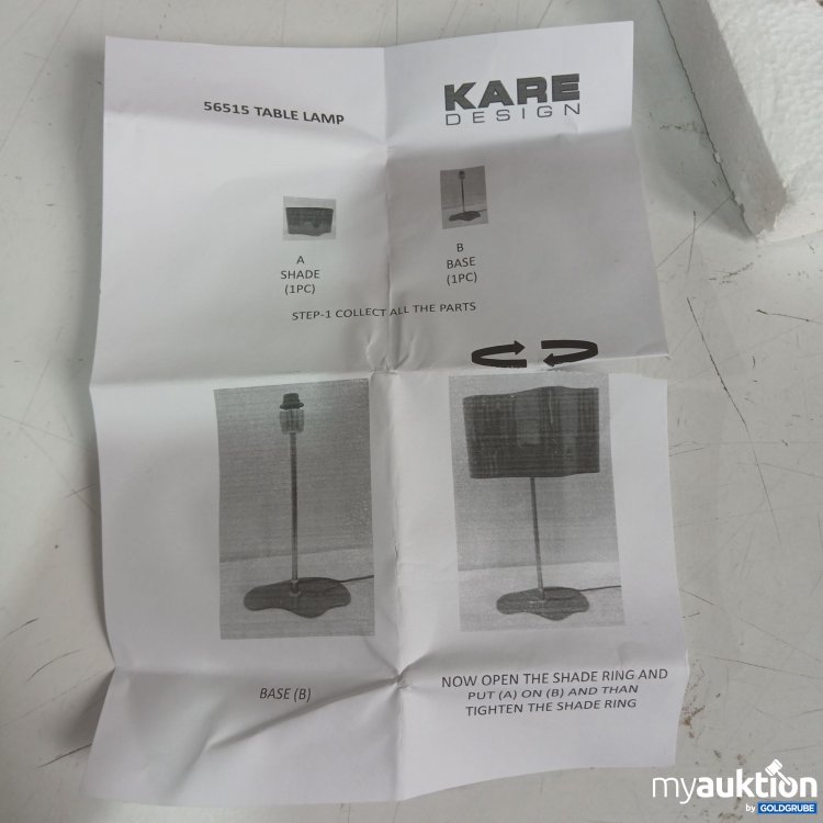 Artikel Nr. 981104 Artikel Nr. 981104: Kare Design 56515 Tischlampe