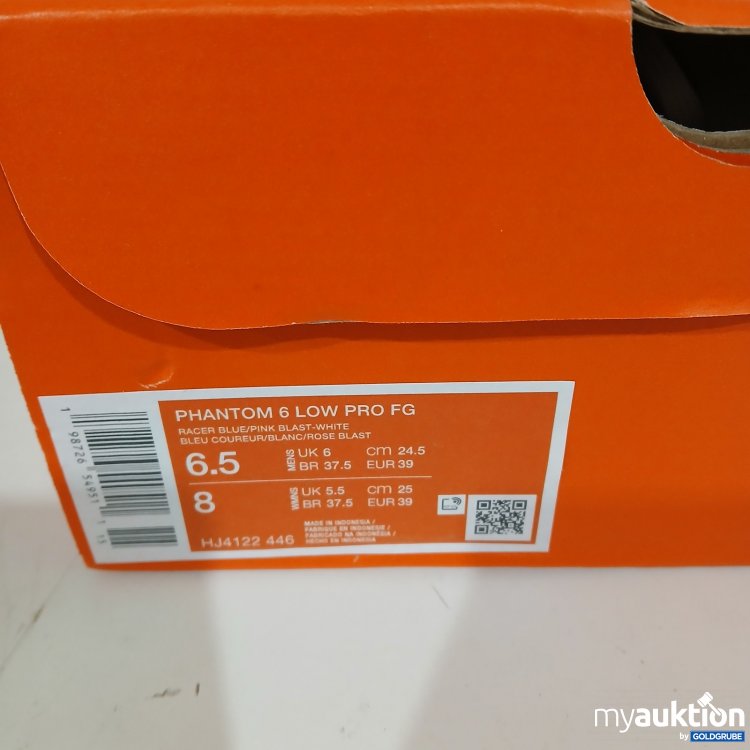 Artikel Nr. 464105: Nike Phantom 6 Low Pro FG Fußballschuhe Größe 39