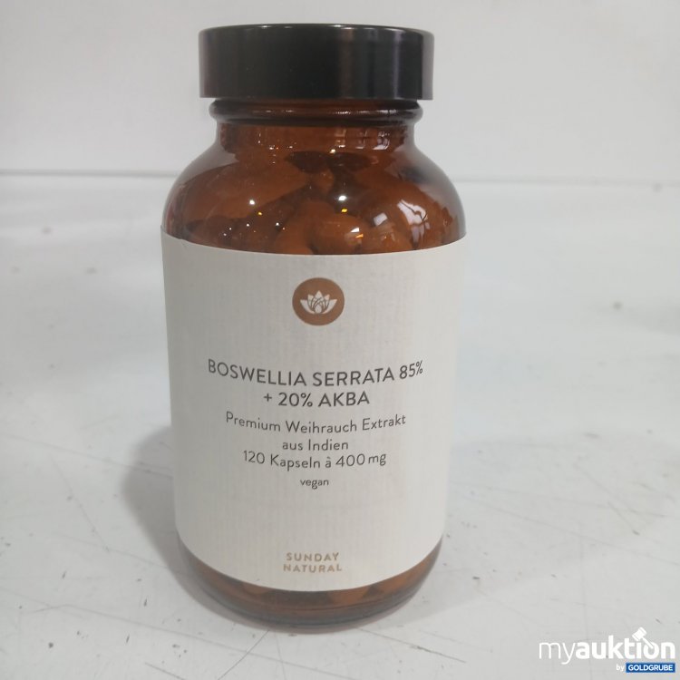 Artikel Nr. 469105: Sunday Natural Boswellia Serrata 85% + 20% AKBA 120Kapseln