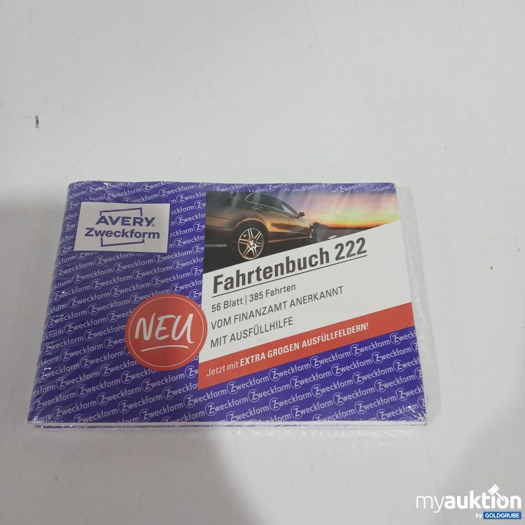 Artikel Nr. 812105: Avery Zweckform Fahrtenbuch 222 