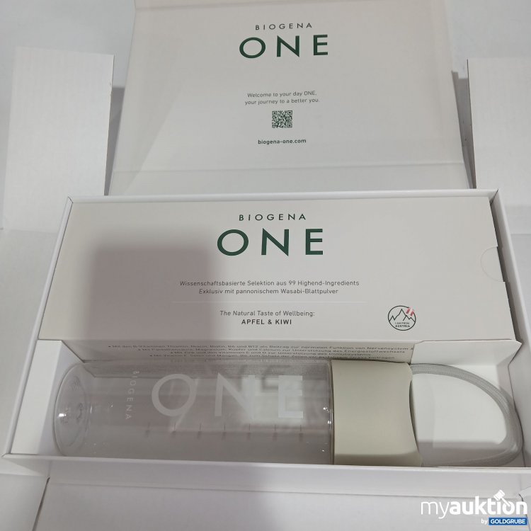Artikel Nr. 858105 Artikel Nr. 858105: Biogena One The Natural Taste of Wellbeing Apfel & Kiwi Set 30x10g