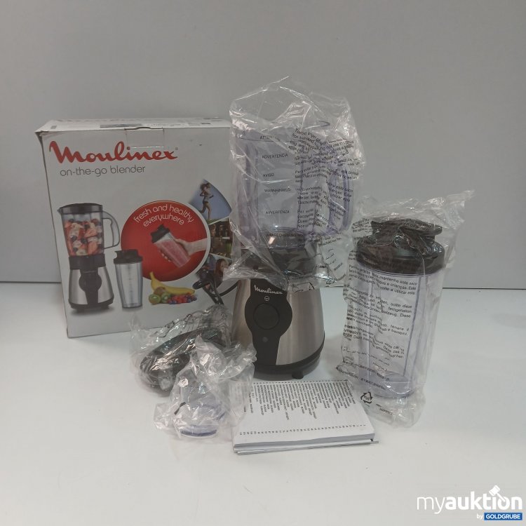 Artikel Nr. 874105 Artikel Nr. 874105: Moulinex On-the-go Blender LM1B1D10 300W