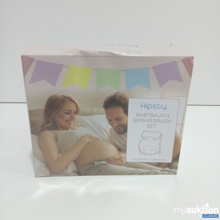 Artikel Nr. 877105 Artikel Nr. 877105: Hipsty Babybauch Gipsabdruck Set