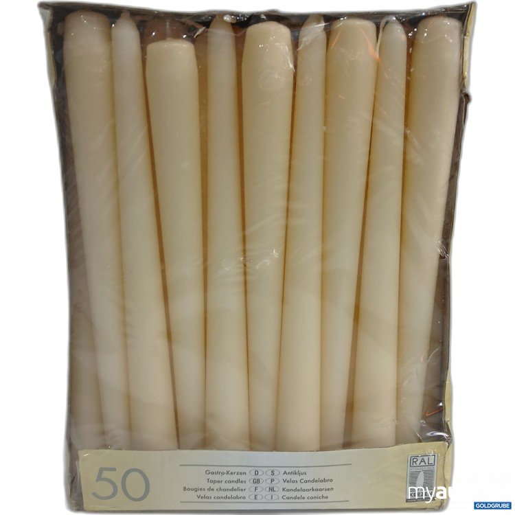 Artikel Nr. 888105: Starpak Gastro Kerzen 50Stk 25cm 