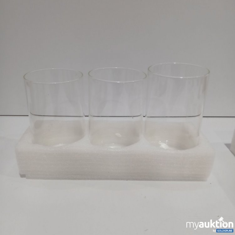 Artikel Nr. 900105 Artikel Nr. 900105: Glas Vase 15cm 3 Stück
