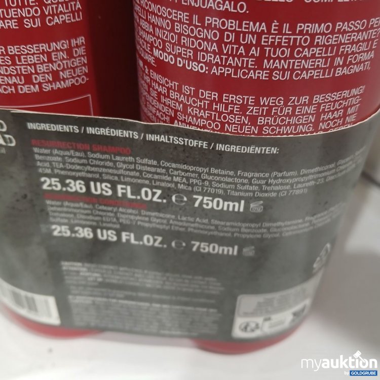 Artikel Nr. 918105: BED HEAD TIGI Resurrection Shampoo & Conditioner 750 ml