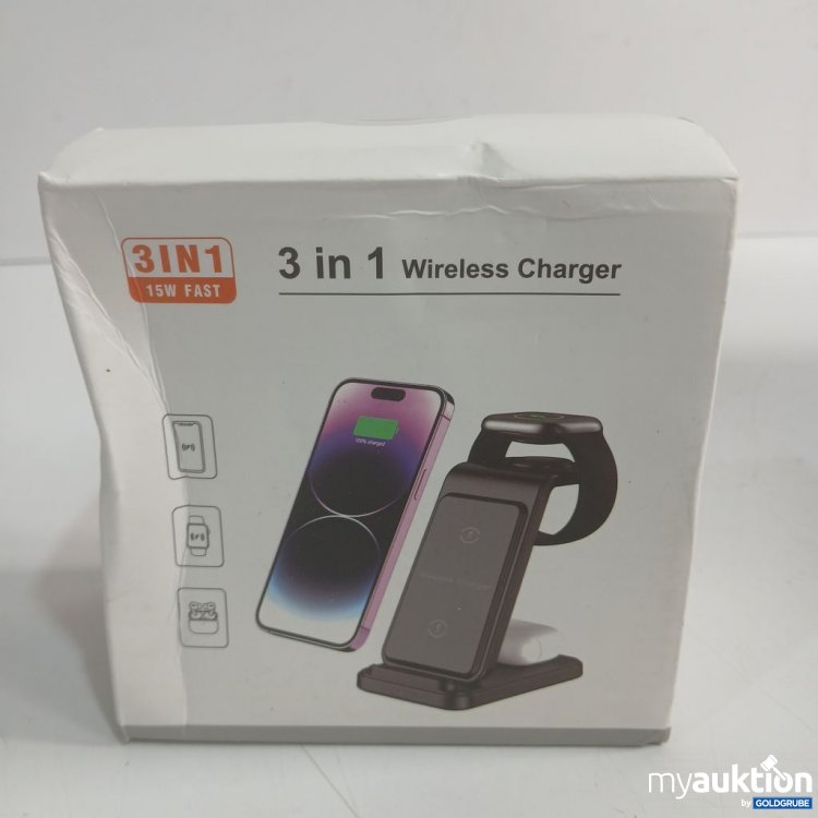 Artikel Nr. 919105: 3in1 Wireless Charger 15W Fast
