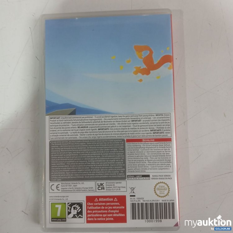 Artikel Nr. 933105 Artikel Nr. 933105: Nintendo Ring Fit Adventure Spiel