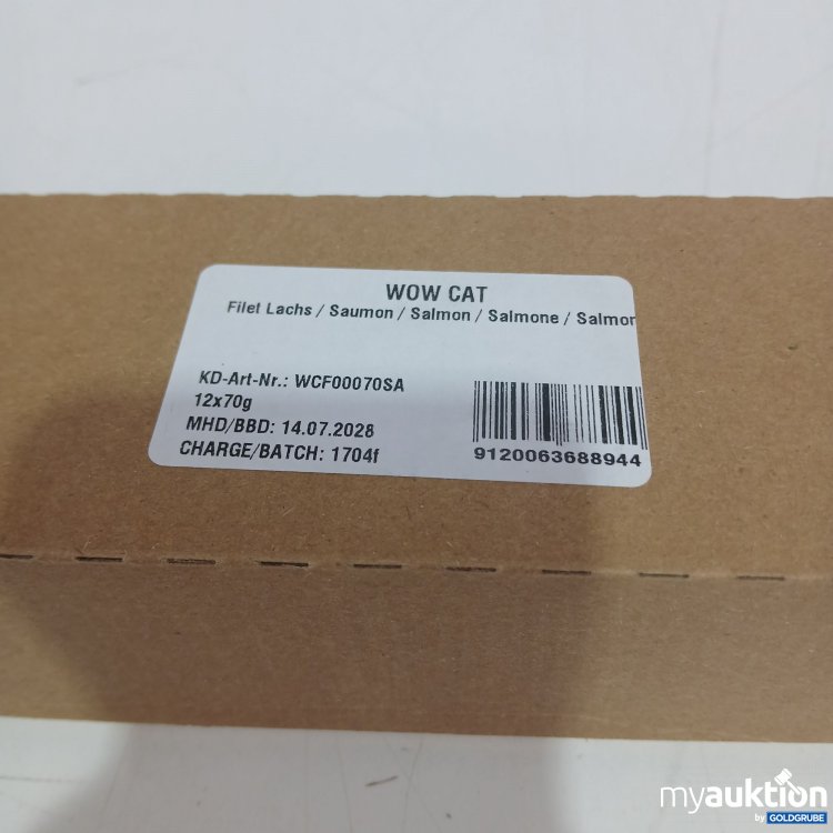 Artikel Nr. 967105: Wow Cat Filet Lachs 12x70g 