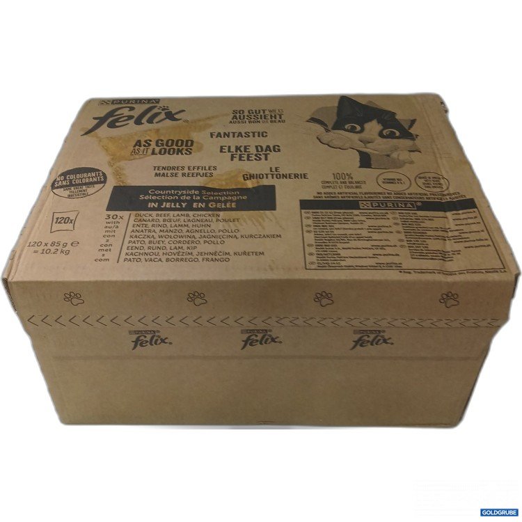 Artikel Nr. 980105 Artikel Nr. 980105: Purina Felix Katzenfutter Countryside Selection in Gelee 120×85g