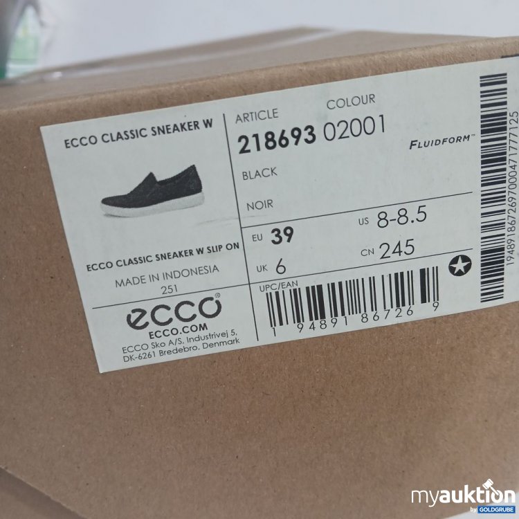 Artikel Nr. 991105 Artikel Nr. 991105: ECCO Sneaker schwarz