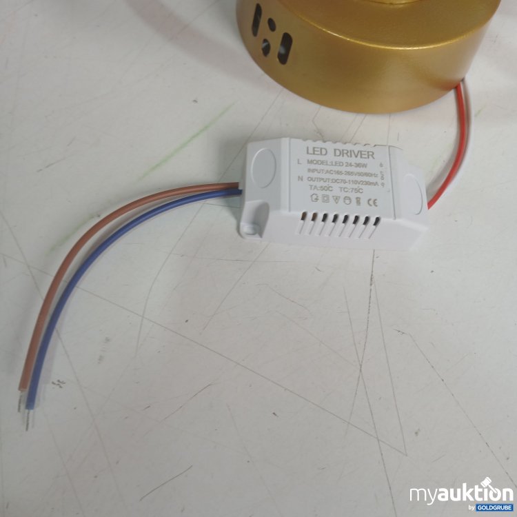 Artikel Nr. 992105: Diverse LED-Deckenleuchte gold 