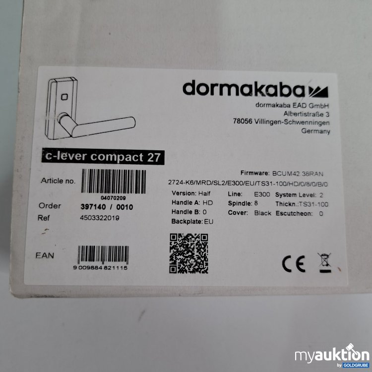 Artikel Nr. 428106 Artikel Nr. 428106: Dormakabo clever compact 27 lt. Foto