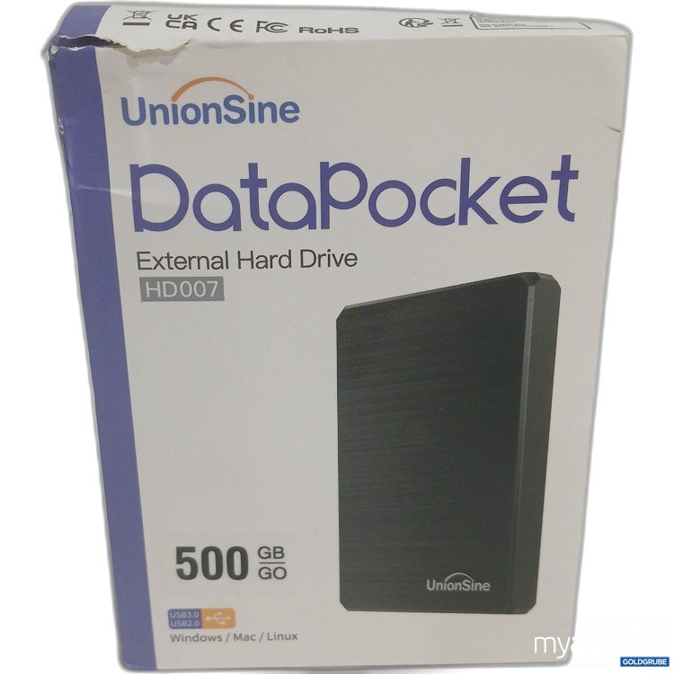 Artikel Nr. 447106 Artikel Nr. 447106: UnionSine DataPocket External Hard Drive HD007