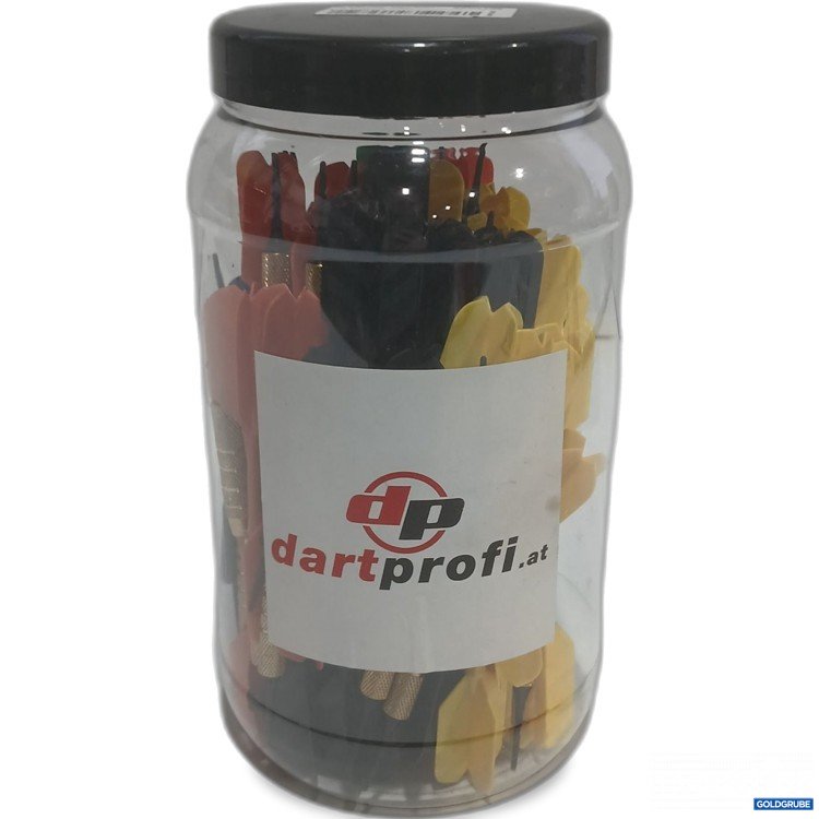 Artikel Nr. 883106: DartProfi Dartpfell Super Slim 1/4-2bA 14g gemischte Farben 