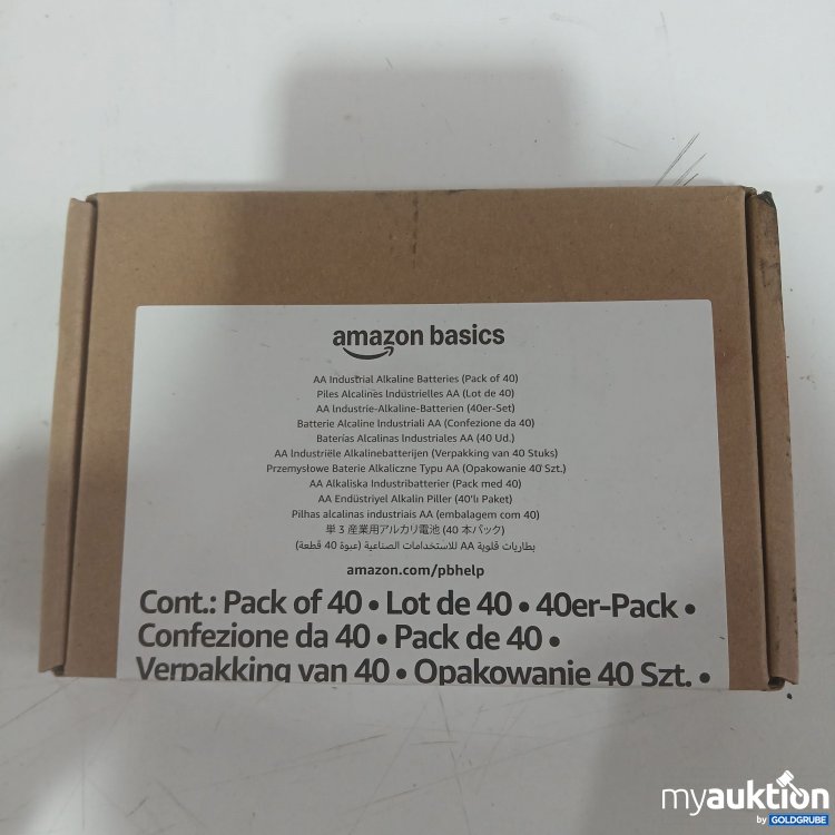 Artikel Nr. 971106: Amazon Basics 40 Stk.
