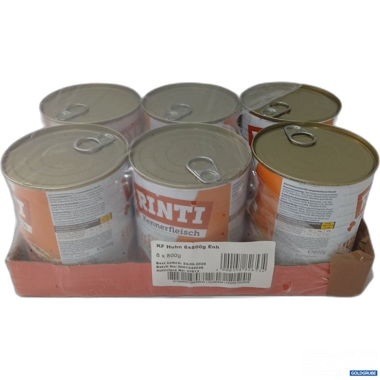 Artikel Nr. 980106 Artikel Nr. 980106: Rinti Kennerfleisch Huhn 6×800g