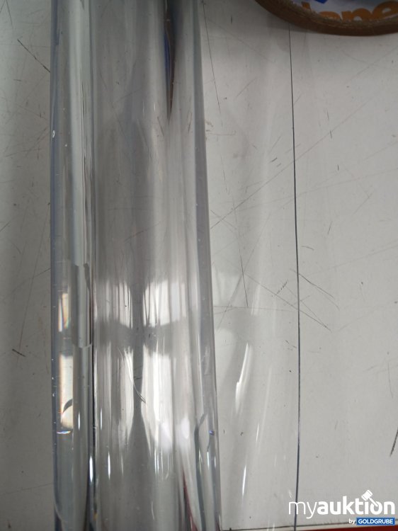 Artikel Nr. 996106 Artikel Nr. 996106: Transparente Tischdecke 82cm breit länge unbekannt