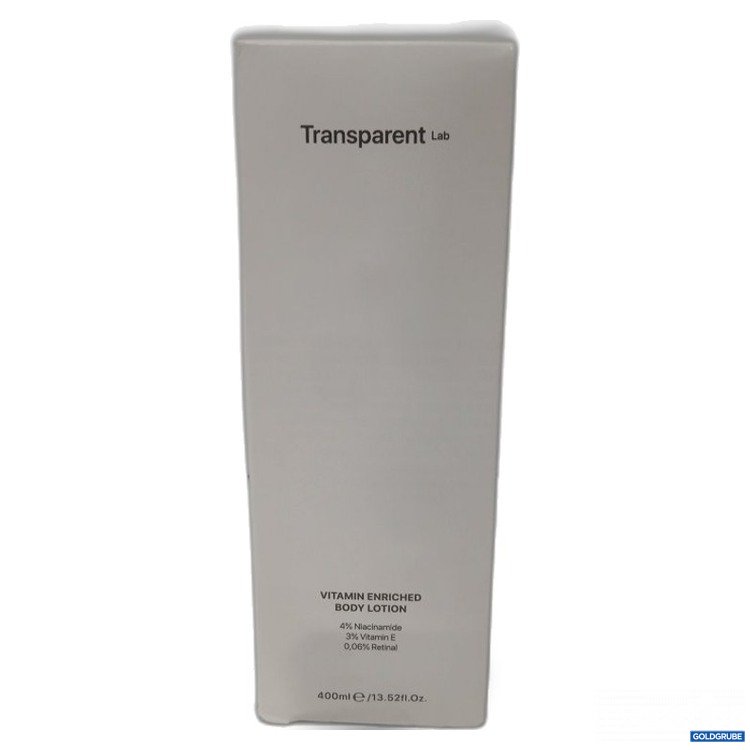 Artikel Nr. 468107: Transparent Lab Body Lotion 400 ml