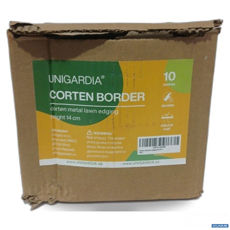 Artikel Nr. 472107 Artikel Nr. 472107: UNIGARDIA Corten Border corten metal lawn edging height 14 cm 10 metres