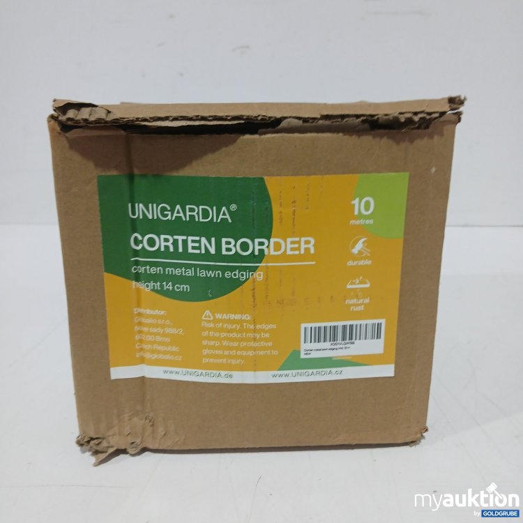 Artikel Nr. 472107 Artikel Nr. 472107: UNIGARDIA Corten Border corten metal lawn edging height 14 cm 10 metres