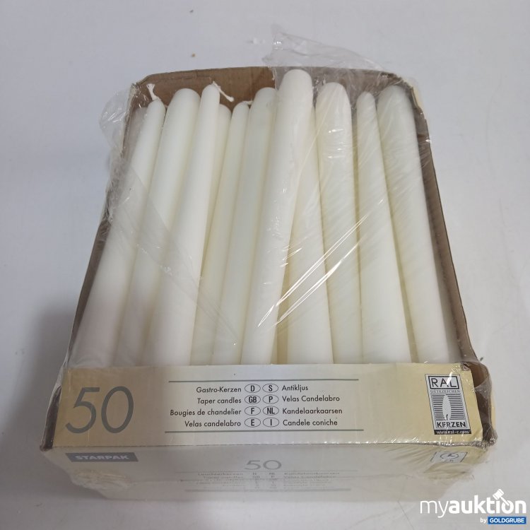 Artikel Nr. 888107: Starpak Gastro Kerzen 50Stk 25cm 