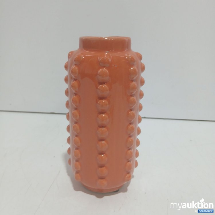 Artikel Nr. 940107 Artikel Nr. 940107: MiCa Vase Orange mit Noppen
