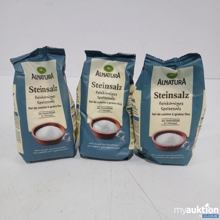 Artikel Nr. 961107: Alnatura Steinsalz 3x500g 