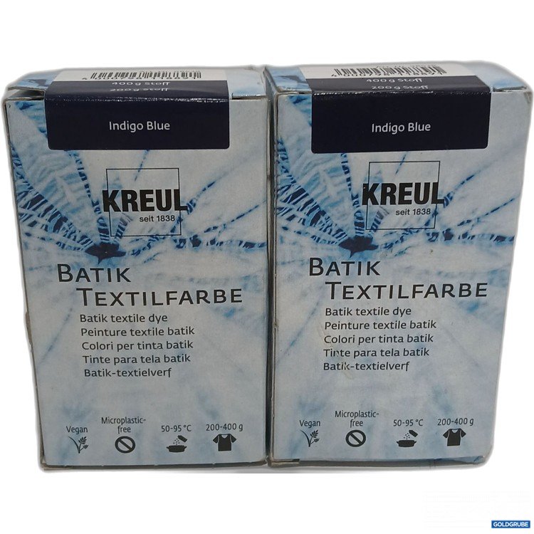 Artikel Nr. 963107: Kreul Batrik Textilfarbe Indigo Blue 2x70g 