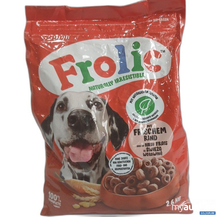 Artikel Nr. 977107: Frolic Rind Hundefutter 2,6kg