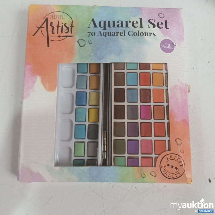 Artikel Nr. 981107 Artikel Nr. 981107: 1 Set Malbücher leer + Aquarel Set