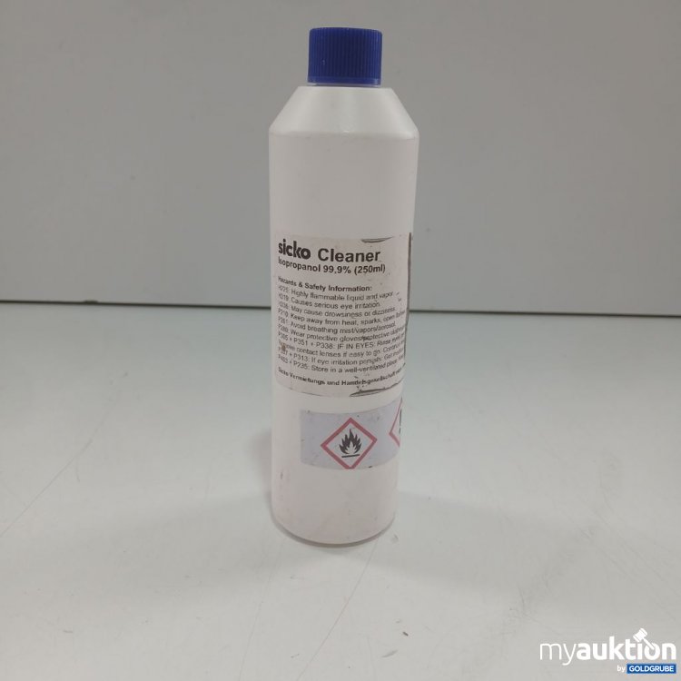 Artikel Nr. 984107 Artikel Nr. 984107: sicko Cleaner Isopropanol 250ml