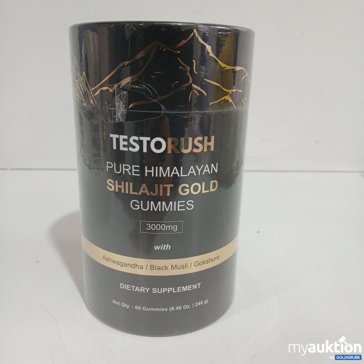 Artikel Nr. 524108: Testorush Pure Himalayan Shilajit Gold Gummies 240g
