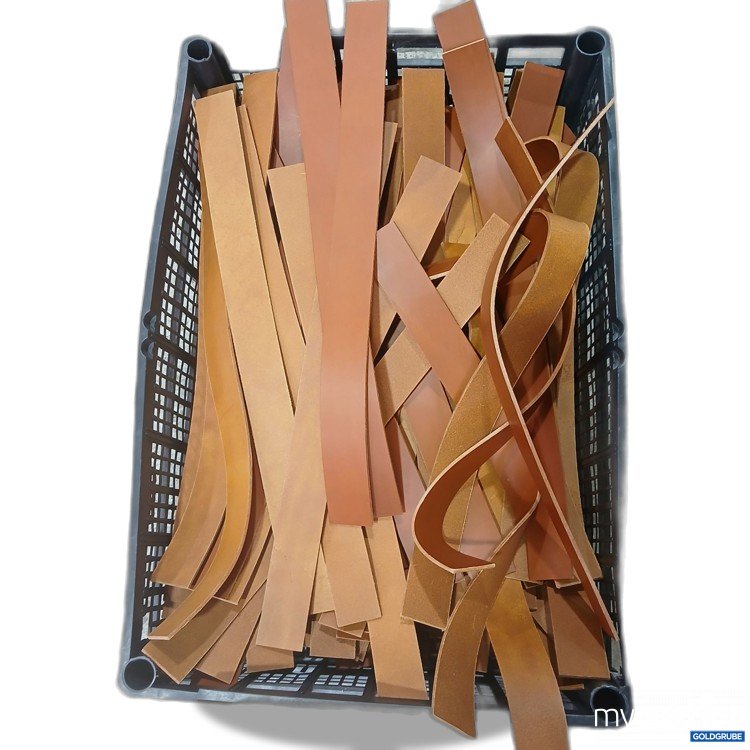 Artikel Nr. 888108: Lederhaus Riemen cognac 4mm Breite 50cm Länge 150Stk 
