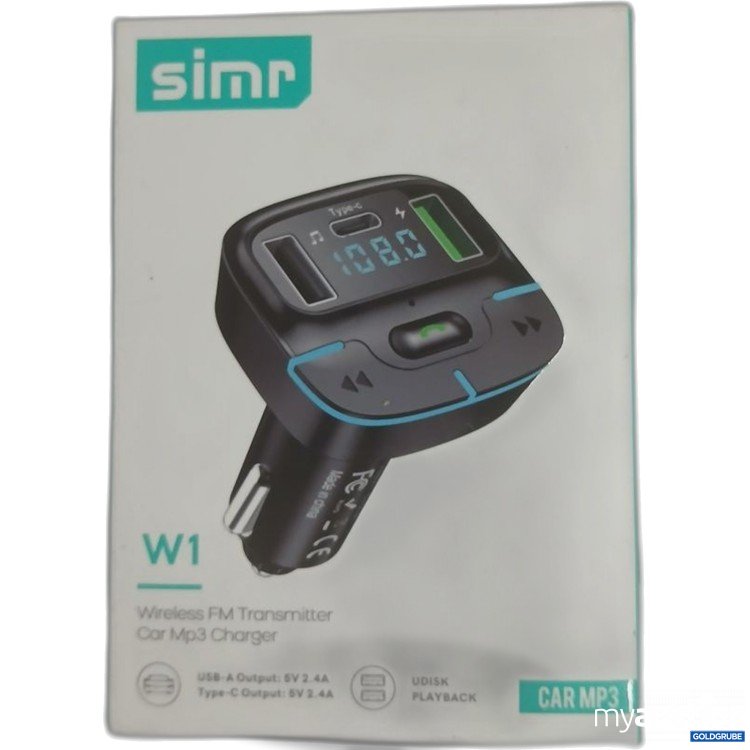 Artikel Nr. 922108: simr W1 Wireless FM Transmitter Car Mp3 Charger