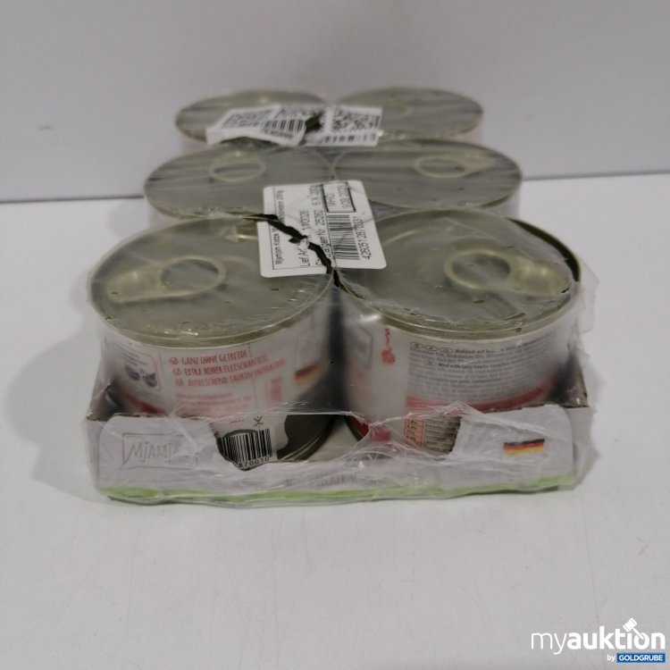 Artikel Nr. 950108: Mjamjam Katze Mahlzeit mit leckerem Herzen 6x200g