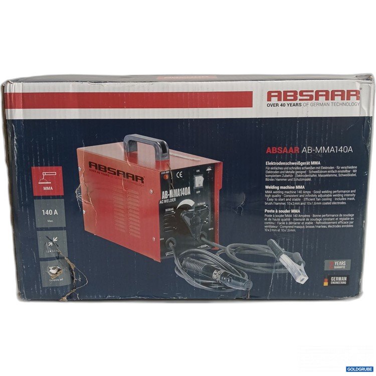 Artikel Nr. 953108: Absaar AB-MMA140A Elektroschweißgerät 