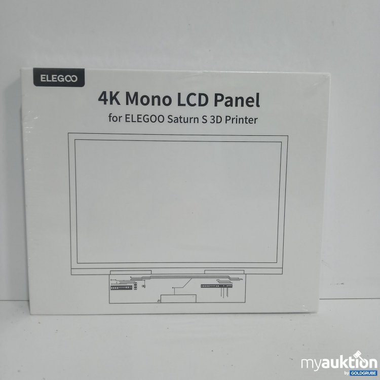 Artikel Nr. 818109 Artikel Nr. 818109: Elego 4K Mono LCD Panel for Elegoo Saturn S 3D Printer