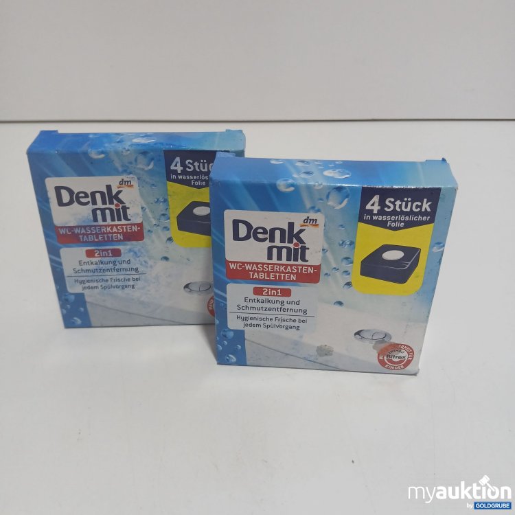 Artikel Nr. 851109: Denkmit WC-Wasserkasten-Tabletten 2er Pack x4 Stück 