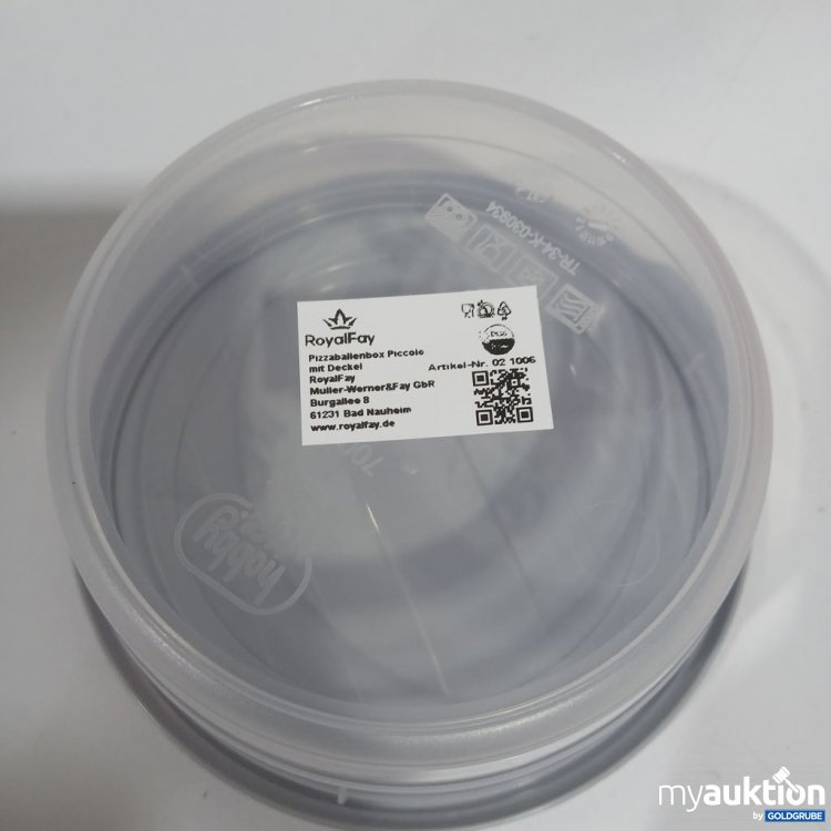 Artikel Nr. 893109: RoyalFay Aufbewahrungsbehälter rund mit Deckel