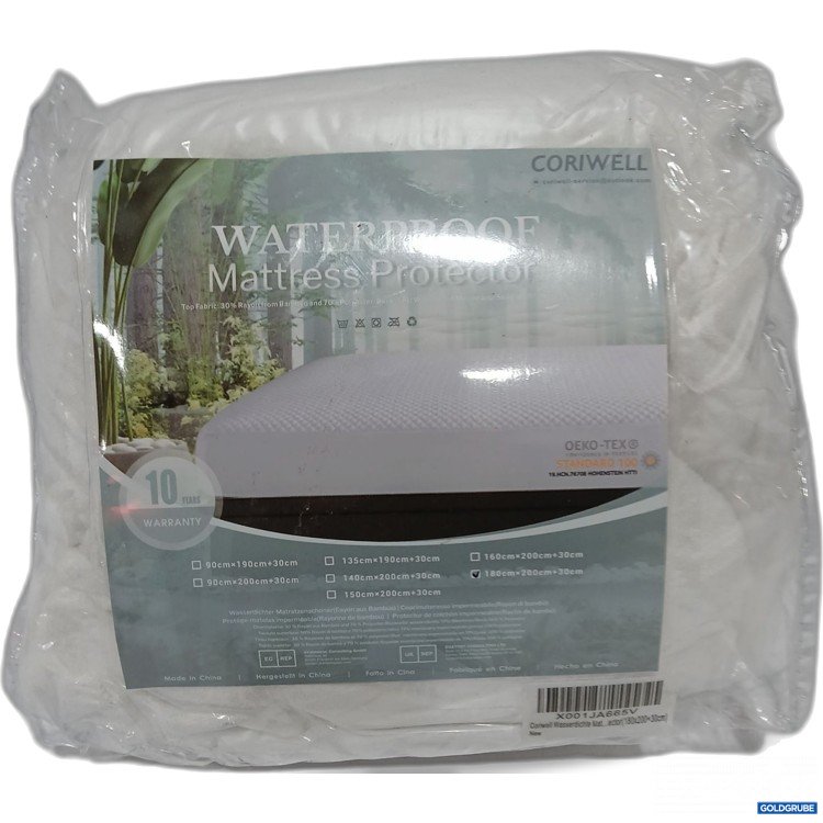 Artikel Nr. 914109: Coriwell Wasserdichter Matratzenschoner 180x200cm 