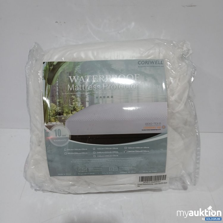 Artikel Nr. 914109: Coriwell Wasserdichter Matratzenschoner 180x200cm 